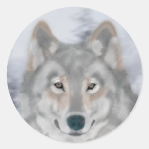 Wolf Sticker