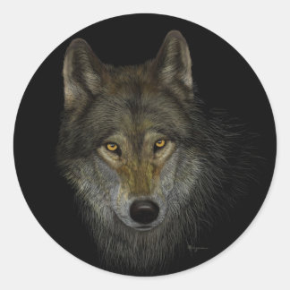 Wolf sticker