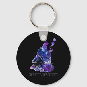 Wolf Still Here Still Fighting Suicide Prevention  Key Ring