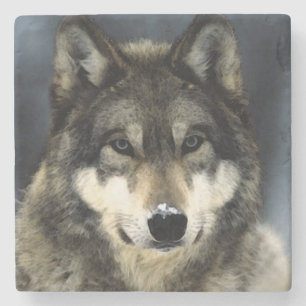 Wolf Stone Coaster