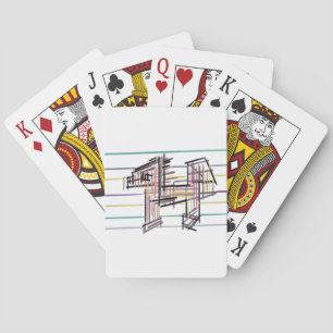 Wolf summer joy playing cards