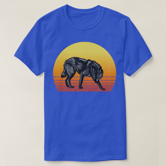 Wolf Sun T-Shirt (Design Front)