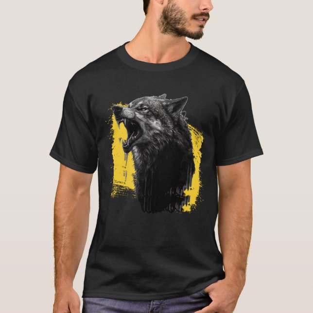 Wolf  T-Shirt (Front)