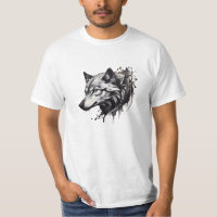 Wolf T-Shirt Collection Tattoo Style Designs