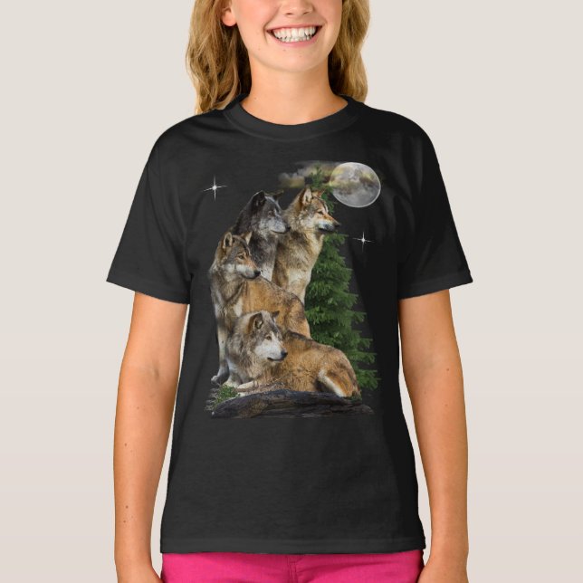 wolf t-shirts (Front)
