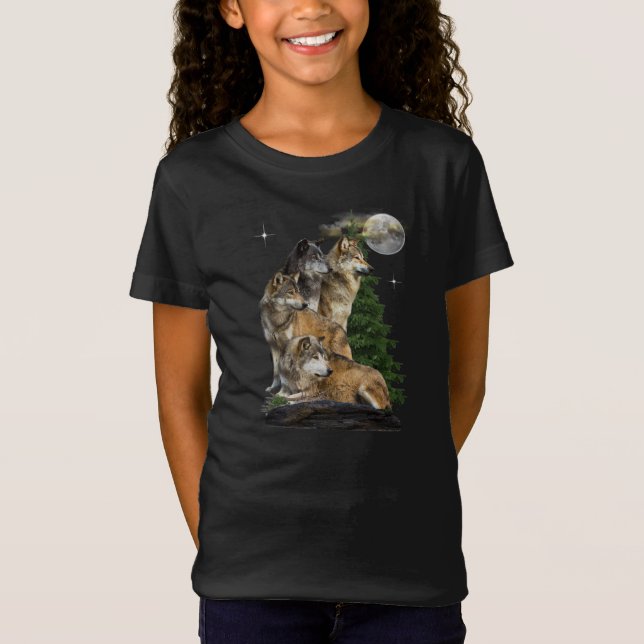 wolf t-shirts (Front)