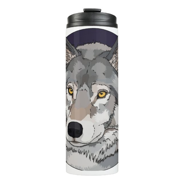 Wolf Thermal Tumbler (Front)