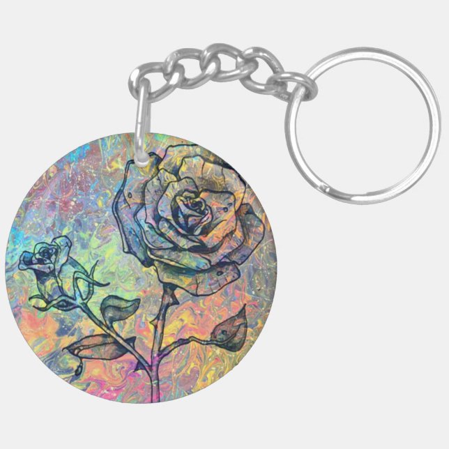 Wolf Thorn Key Ring (Back Right)