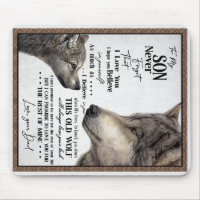 Wolf To My Son Never Forget Love Your Dad Gift