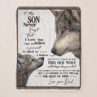 Wolf To My Son Never Forget Love Your Dad Gift
