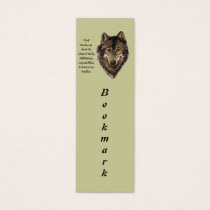 Wolf Totem Animal Guide Watercolor Nature Art