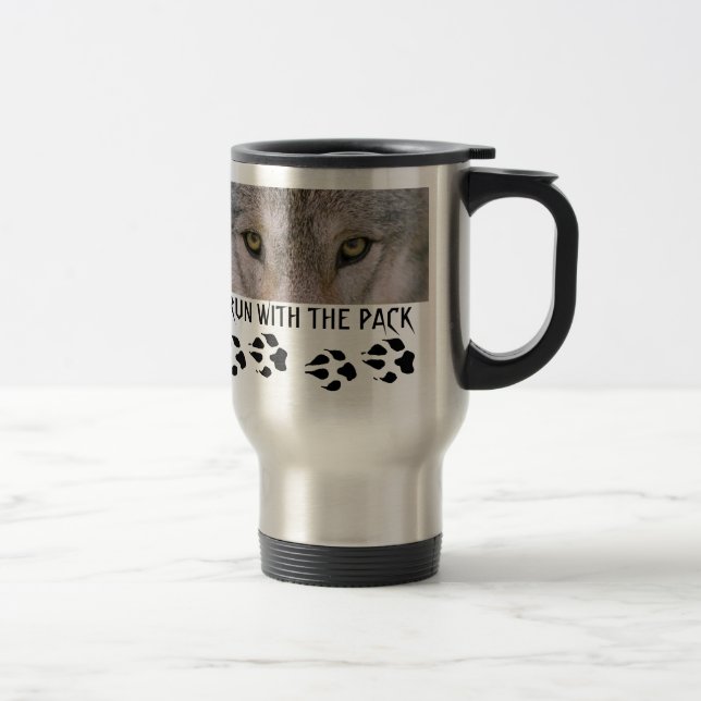 WOLF TRAVEL COFFEE MUG (Right)