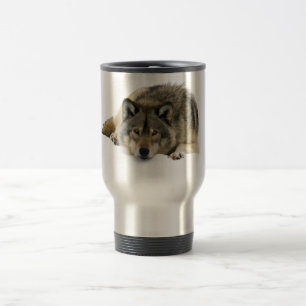 Wolf Travel Mug