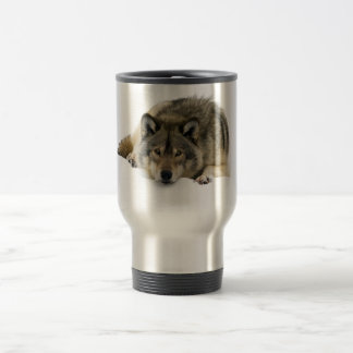 Wolf Travel Mug
