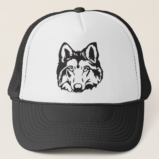 Wolf Trucker Hat (Front)