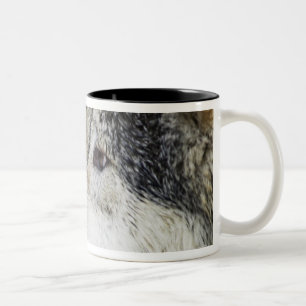 Wolf Two-Tone Coffee Mug