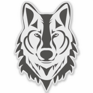 Wolf Vinyl Sticker
