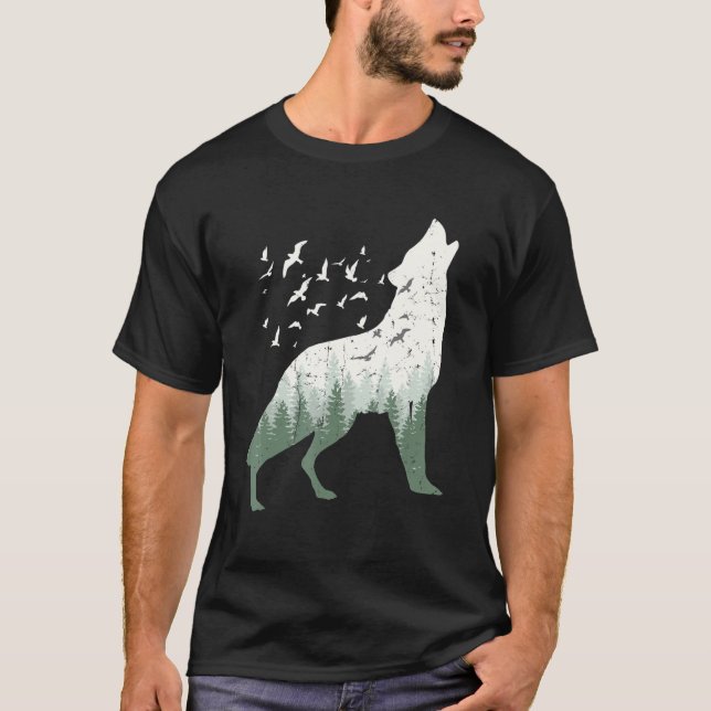 Wolf Walker Wolfblood Wolfoo Wolfwalker Wolfs Wolf T-Shirt (Front)