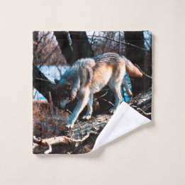 Wolf Wash Cloth