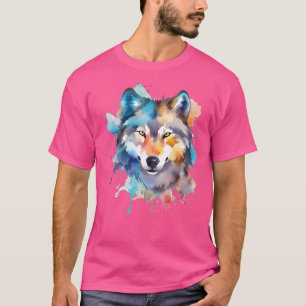 Wolf Watercolor T-Shirt