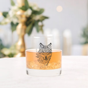 Wolf Whiskey Glass