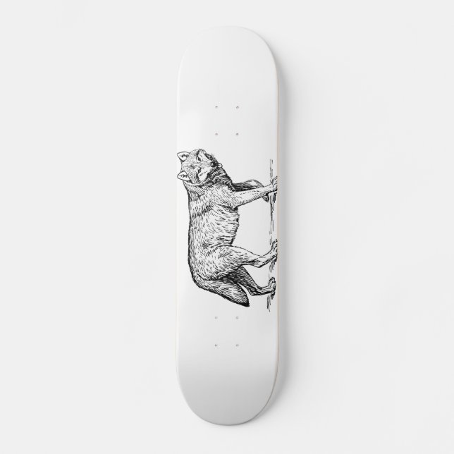 Wolf Wild Animal Skateboard (Front)