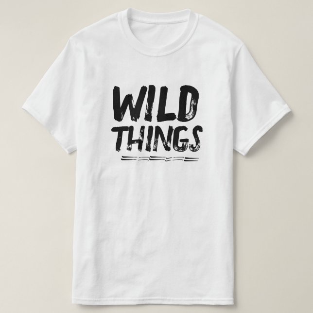 Wolf wildlife tshirt (Design Front)