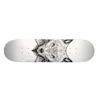 wolf wings skateboard