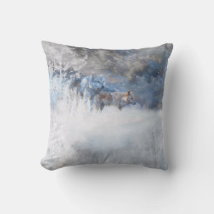 WOLF WINTER TERRITORIES CUSHION