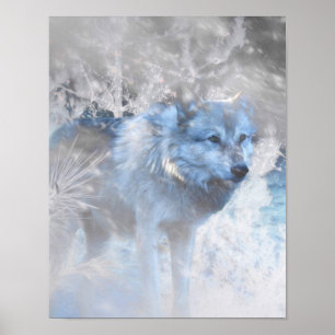 WOLF WINTER TERRITORIES POSTER