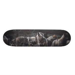 Wolf Wolf Wolf Skateboard