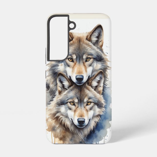 Wolf Wolves Wildlife Animal Nature  Samsung Galaxy S22 Case (Back)