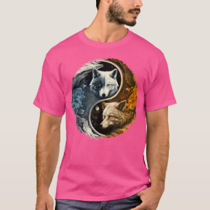 Wolf Yin Yang T-Shirt