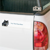 Wolf Your Own Text Bumper Sticker (On Truck)