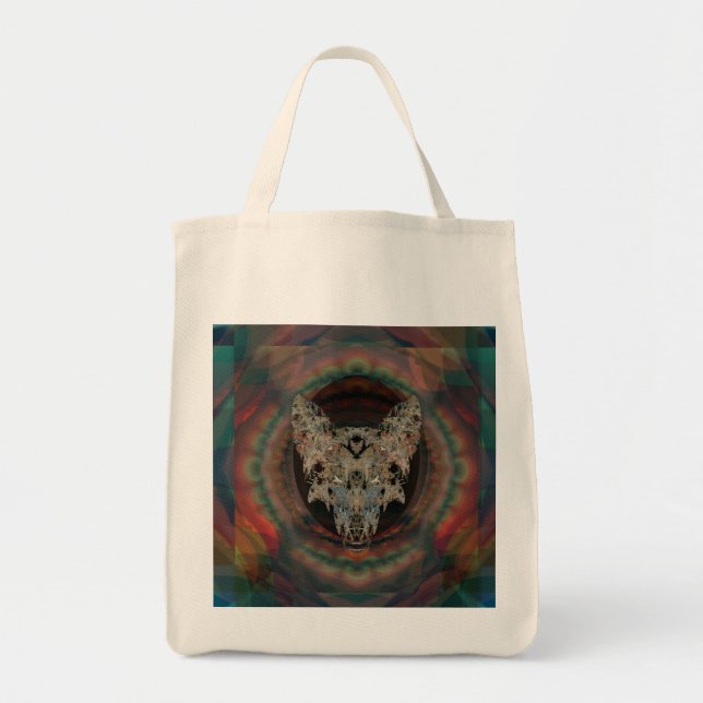Wolfcry  tote bag (Front)