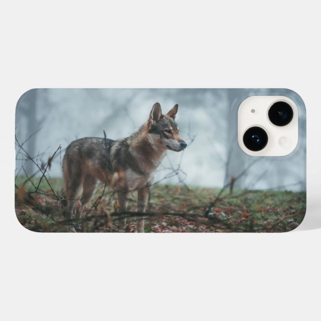 Wolfdog iPhone 14 Case (Back (Horizontal))