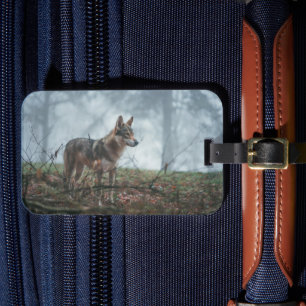 Wolfdog Luggage Tag