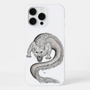Wolfdragon black and white Design iPhone 16 Pro Max Case