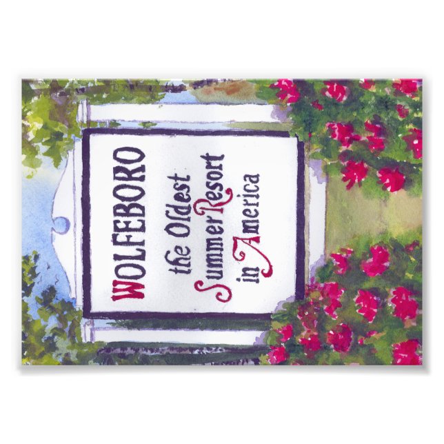 Wolfeboro Photographic Print (Front)