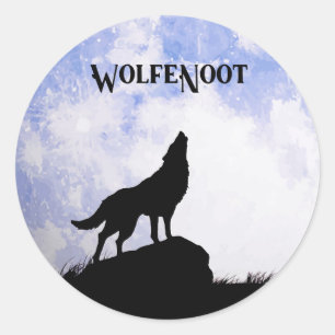 Wolfenoot Classic Round Sticker