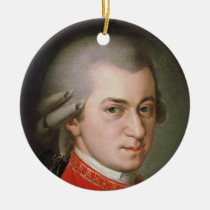 Wolfgang Amadeus Mozart 1819 – Barbara Krafft Ceramic Tree Decoration
