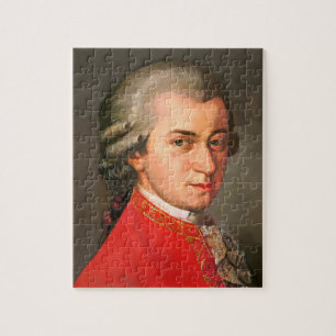 Wolfgang Amadeus Mozart als Puzzle