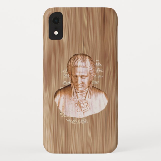 Wolfgang Amadeus Mozart Case-Mate iPhone Case (Back)