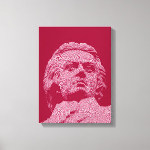 Wolfgang Amadeus Mozart - Classical Music Canvas Print