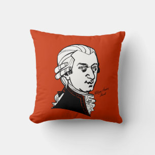 Wolfgang Amadeus Mozart Cushion