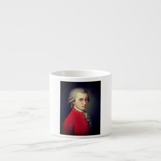 Wolfgang Amadeus Mozart Espresso Cup (Front)