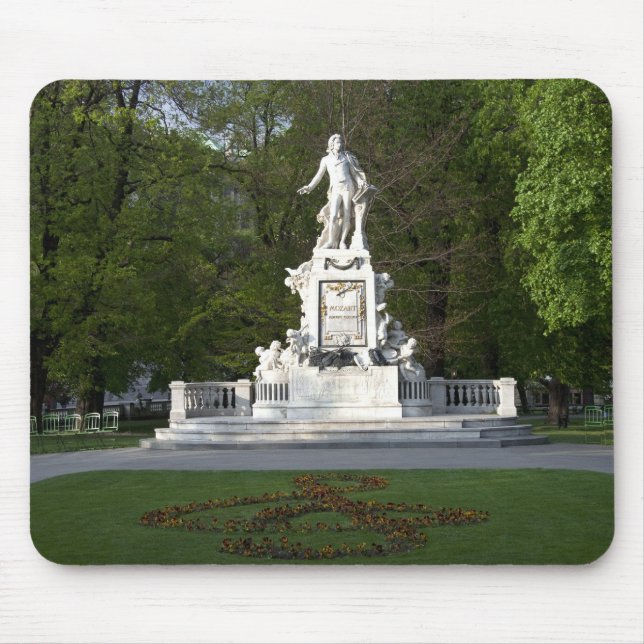 Wolfgang Amadeus Mozart Mouse Mat (Front)