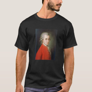 Wolfgang Amadeus Mozart Portrait By Barbara Kraff T-Shirt
