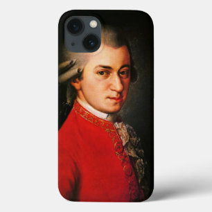 Wolfgang Amadeus Mozart portrait iPhone 13 Case