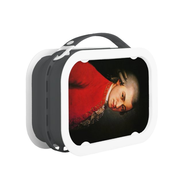 Wolfgang Amadeus Mozart portrait Lunch Box (Right)